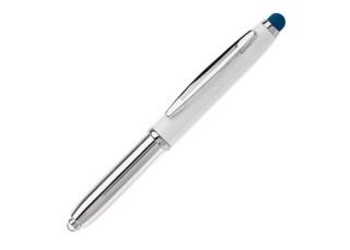 Stylus Kugelschreiber Shine Weiß/blau
