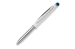 Stylus Kugelschreiber Shine Weiß/blau