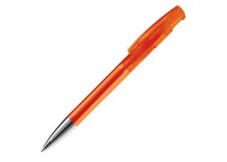Kugelschreiber Avalon Transparent mit Metallspitze Transparent orange