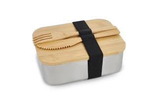 Stainless Steel Lunchbox bamboo lid 