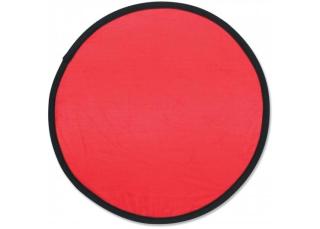Faltbares Frisbee Rot