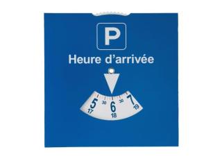 Parking disc France Aztec blue