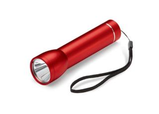 Taschenlampe mit Powerbank 2200mAh Rot