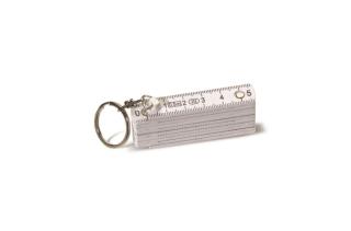 Mini foldable ruler with keyring 0.5m 