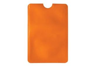 Kartenhalter Soft Anti Skim Orange