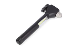Safety Hammer Car with Flashlight Black
