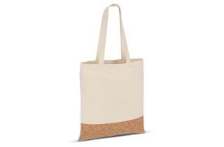 Carrier bag cotton &amp; cork 170g/m² 35 x 40cm 
