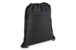 PU coated R-PET 600D Drawstring bag 33 x 42 cm 