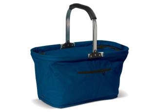 Foldable picnic basket 2-in-1 cooling bag Dark blue