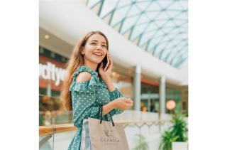 Papier Geschenktasche 40 x 12 x 30cm 200g/m² Silber