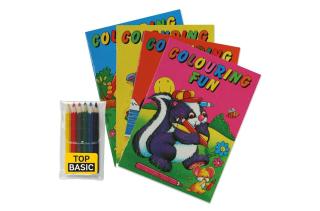 Colour book set Multicolored