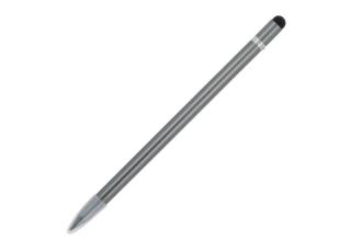 Long-life aluminum pencil with eraser Anthracite