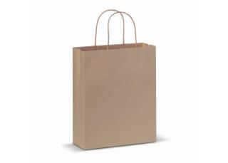 Kraft paper bag 90g/m² 22x10x31cm Brown