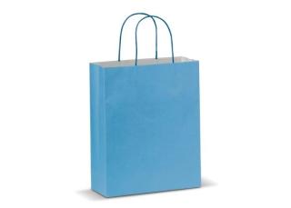 Kraft bag medium 120g/m² Light blue