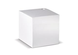 Cube pad with hole, 10x10x10cm 