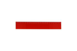 Ruler 20cm Red