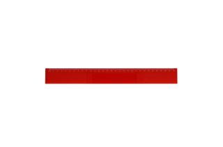 Lineal 30cm Rot