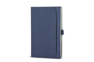 Notizbuch mit Tasche Ashira A5 Dunkelblau
