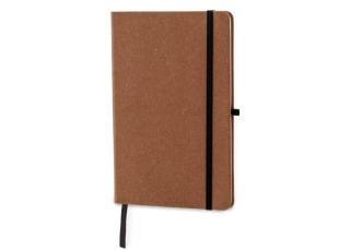 Recycled leather A5 hardcover Light brown