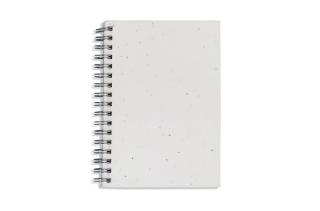 Seed paper spiral notebook 