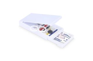 Travel sewing and plaster set in PP case 