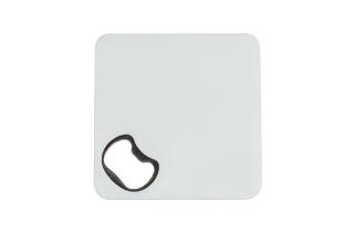 R-ABS Untersetzer mit Flaschenöffner Weiß