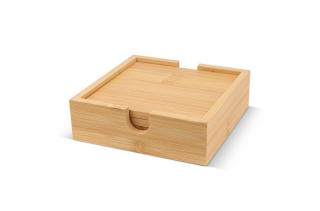Bamboo Coaster Set (4 pcs) 