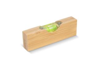 Bottle opener spirit level bamboo 