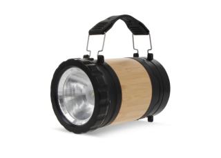 ABS & Bamboo Lantern & Torch Black