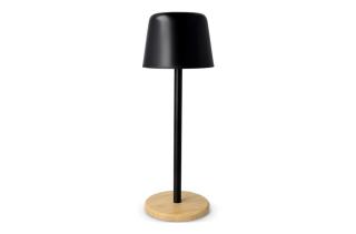 Solis Dimmbare Tischlampe mit Bambusfuß 