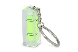 Keychain with Spirit Level 