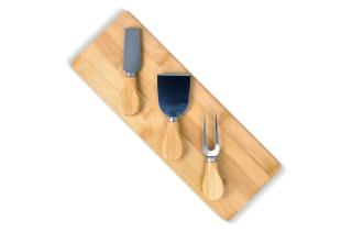 3er Bambus-Käse-Servier-Set 