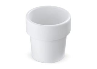 Hot-but-cool Tasse mit Basilikum Weiß
