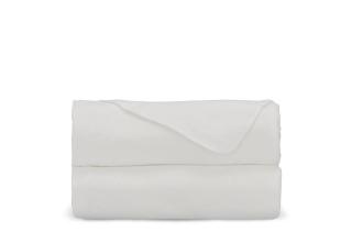 R-PET Fleece-Decke Sublimation 120 x 150 cm 250 g/m² Weiß