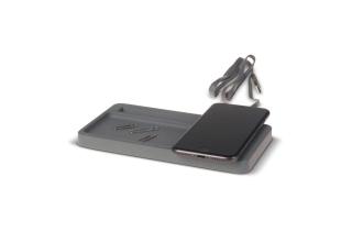 Limestone Desk organizer with wireless charger 5W 