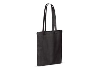 Shoulder bag cotton OEKO-TEX® 140g/m² 38x42cm Black