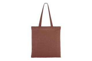 Umhängetasche Baumwolle OEKO-TEX® 140g/m² 38x42cm Dunkelbraun