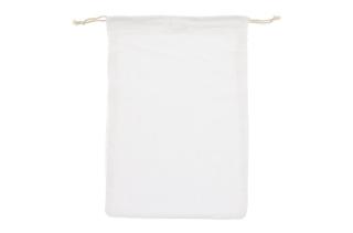 Reusable food bag OEKO-TEX® cotton 30x40cm White