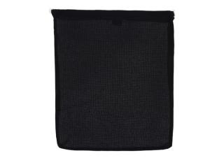 Reusable food bag OEKO-TEX® cotton 40x45cm Black