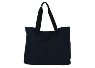 Shopping bag Recycled canvas 310g/m² 42x13x43cm Dark grey