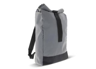 Reflective roll top backpack 26x13x50cm 
