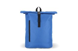 R-PET 600D Rolltop-Rucksack 20L Blau