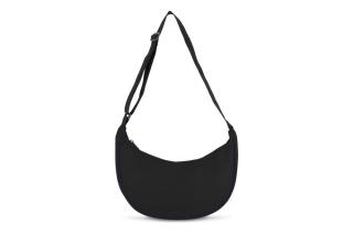 PU-coated R-PET 600D half moon sling bag 20L 