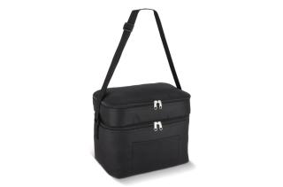 R-PET 600D Dual compartment cooler bag 30 x 20 x 24cm 12L 