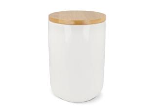Canister Ceramic & Bamboo 900ml 