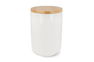 Canister Ceramic & Bamboo 900ml 