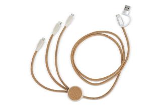 FSC cork 3 in 1 PD charging & data cable 