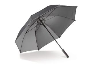 Deluxe 25 double canopy umbrella auto open Black/gray