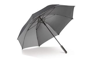 Deluxe 25 double canopy umbrella auto open Black/gray