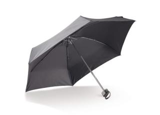 Ultraleichter 21” Regenschirm mit Hülle Schwarz